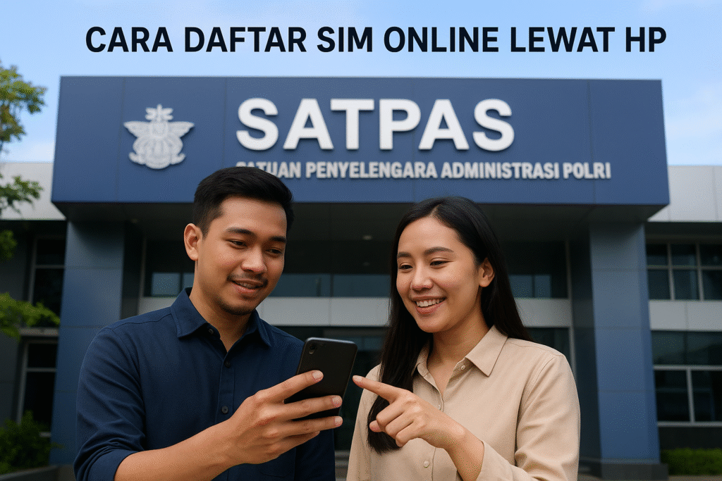 Cara Daftar SIM Online Lewat HP: Panduan Lengkap dan Praktis 2025 cara daftar sim online