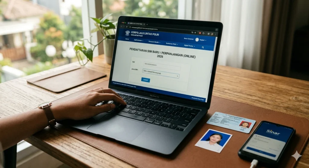Cara Membuat SIM Online Terbaru Tahun 2026: Syarat, Biaya, dan Langkah Lengkap cara membuat sim online