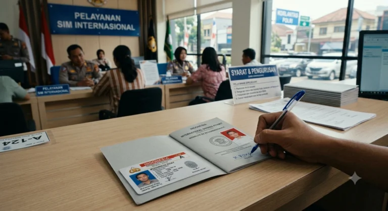 cara mebuat sim internasional